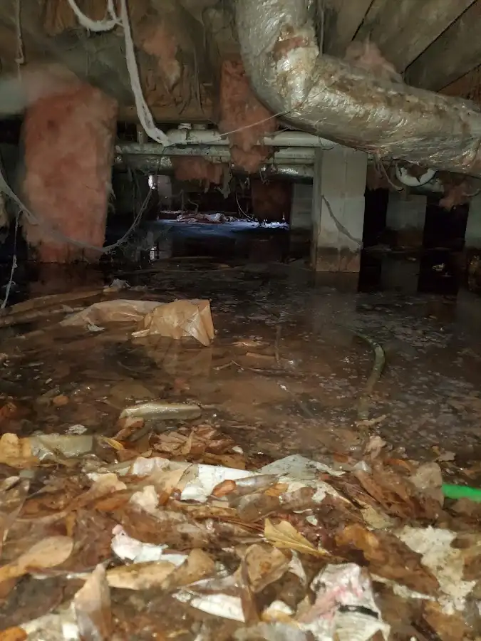 Crawl space flood assessment for Leak Detection & Repair in Pompano Beach