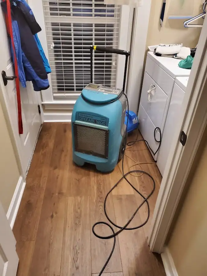 Commercial dehumidifier deployed for Crawl Space Restoration in Pompano Beach